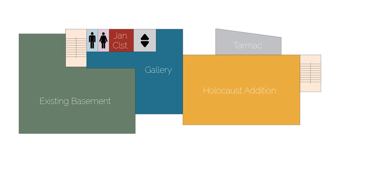 Basement Plan | Berks Holocaust Museum and Education Center Basement Plan | Berks Holocaust Museum and Education Center